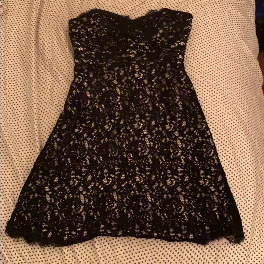 Lacy black dress